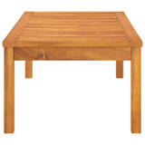 Stolić za kavu 100 x 50 x 33 cm od masivnog bagremovog drva