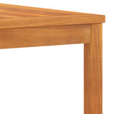 Stolić za kavu 100 x 50 x 33 cm od masivnog bagremovog drva