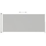 Uvlačiva bočna tenda za terasu 180 x 500 cm krem