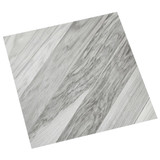 Samoljepljive podne obloge 55 kom PVC 5,11 mÂ² sive prugaste