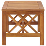 Stolić za kavu 102 x 50 x 43 cm od masivnog bagremovog drva