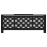 Pokrov za radijator MDF crni 205 cm