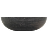 Umivaonik 40 x 12 cm mramorni crni