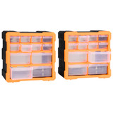 Organizatori s 12 ladica 2 kom 26,5 x 16 x 26 cm