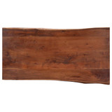 Stolić za kavu sa živim rubovima 115x60x40 cm masivno bagremovo drvo Stolić za kavu sa živim rubovima 115x60x40 cm masivno bagremovo drvo