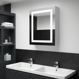 LED kupaonski ormarić s ogledalom 50 x 13 x 70 cm
