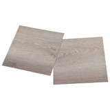 Samoljepljive podne obloge 55 kom PVC 5,11 m² smeđe-sive