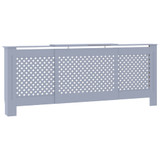 Pokrov za radijator MDF sivi 205 cm