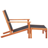 Vrtna stolica od masivnog drva eukaliptusa i tekstilena