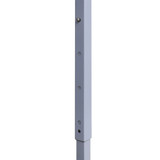 Profesionalni sklopivi šator za zabave 2 x 2 m čelični krem