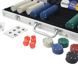Set za Poker s 500 Žetona Aluminijum Set za Poker s 500 Žetona Aluminijum