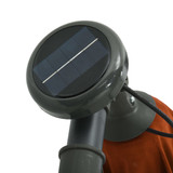 Konzolni suncobran s LED svjetlima i čeličnom šipkom terakota Konzolni suncobran s LED svjetlima i čeličnom šipkom terakota