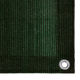 Balkonski zastor tamnozeleni 75 x 600 cm HDPE