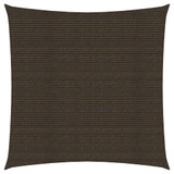 Jedro za zaštitu od sunca 160 g/m² smeđe 3,6 x 3,6 m HDPE