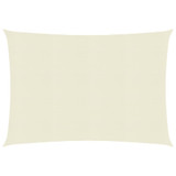 Jedro za zaštitu od sunca 160 g/m² krem 3 x 4 m HDPE