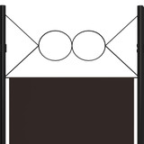 Sobna pregrada s 4 panela smeđa 160 x 180 cm Sobna pregrada s 4 panela smeđa 160 x 180 cm