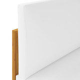 12-dijelna vrtna garnitura s krem jastucima od bagremovog drva