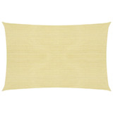 Jedro za zaštitu od sunca 160 g/m² bež 2 x 3 m HDPE