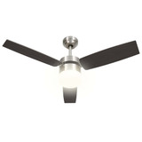 Stropni ventilator sa svjetlom i daljinskim 108 cm tamnosmeđi Stropni ventilator sa svjetlom i daljinskim 108 cm tamnosmeđi