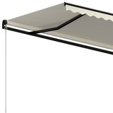 Tenda na ručno uvlačenje 400 x 350 cm krem