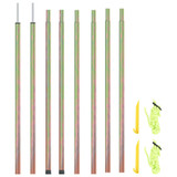 Šipke za jedro protiv sunca 2 kom 200 cm od pocinčanog čelika