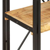 Police za knjige s 3 razine 60x30x80 cm od masivnog drva manga