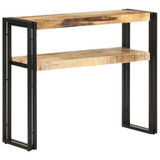 Konzolni stol 90 x 30 x 75 cm od grubog drva manga Konzolni stol 90 x 30 x 75 cm od grubog drva manga