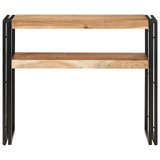 Konzolni stol 90 x 30 x 75 cm od masivnog bagremovog drva Konzolni stol 90 x 30 x 75 cm od masivnog bagremovog drva
