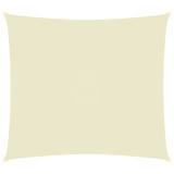 Jedro protiv sunca od tkanine Oxford pravokutno 3,5x4,5 m krem