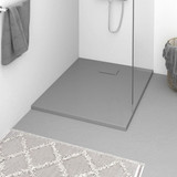 Kada za tuš SMC siva 100 x 80 cm Kada za tuš SMC siva 100 x 80 cm