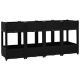 Povišena gredica 160 x 40 x 71 cm od polipropilena