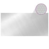 Pokrivač za bazen srebrni 450 x 220 cm PE