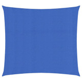 Jedro za zaštitu od sunca 160 g/m² plavo 2,5 x 2,5 m HDPE