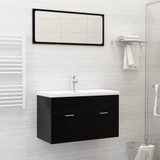 Ugradbeni umivaonik sa slavinom 81x39x18 cm keramički bijeli Ugradbeni umivaonik sa slavinom 81x39x18 cm keramički bijeli