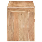 Klupa od masivnog bagremovog drva 110 x 38 x 46 cm Klupa od masivnog bagremovog drva 110 x 38 x 46 cm