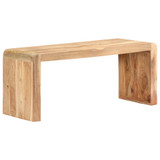 Klupa od masivnog bagremovog drva 110 x 38 x 46 cm Klupa od masivnog bagremovog drva 110 x 38 x 46 cm