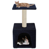 Penjalica za mačke sa stupovima za grebanje od sisala 55 cm tamno plava
