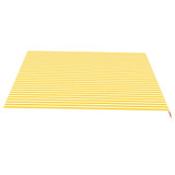 Zamjenska tkanina za tendu žuto-bijela 4,5 x 3,5 m