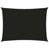 Jedro protiv sunca od tkanine Oxford pravokutno 3,5 x 5 m crno