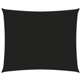 Jedro protiv sunca od tkanine Oxford pravokutno 5 x 6 m crno