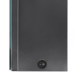 LED kupaonski ormarić s ogledalom sjajni sivi 80 x 12 x 68 cm