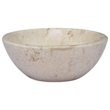Umivaonik krem 53 x 40 x 15 cm mramorni