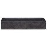 Umivaonik crni 38 x 24 x 6,5 cm mramorni