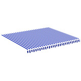 Zamjenska tkanina za tendu plavo-bijela 4 x 3,5 m