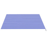 Zamjenska tkanina za tendu plavo-bijela 4 x 3,5 m
