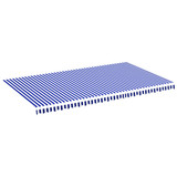 Zamjenska tkanina za tendu plavo-bijela 6 x 3,5 m