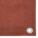 Balkonski zastor terakota 90 x 400 cm HDPE