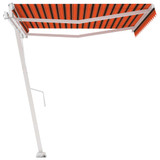 Samostojeća automatska tenda 400 x 300cm narančasto-smeđa