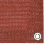 Balkonski zastor terakota 90 x 300 cm HDPE