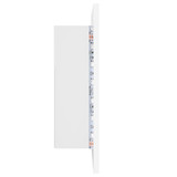LED kupaonski ormarić s ogledalom bijeli 40 x 12 x 45 cm